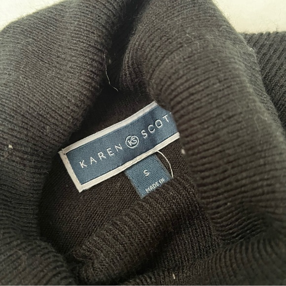 🌟Black Kendra Scott turtle neck sweater small - Picture 7 of 8